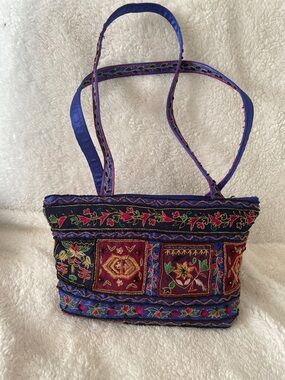 Embroidered Multicolor Women’s Shoulder Bag